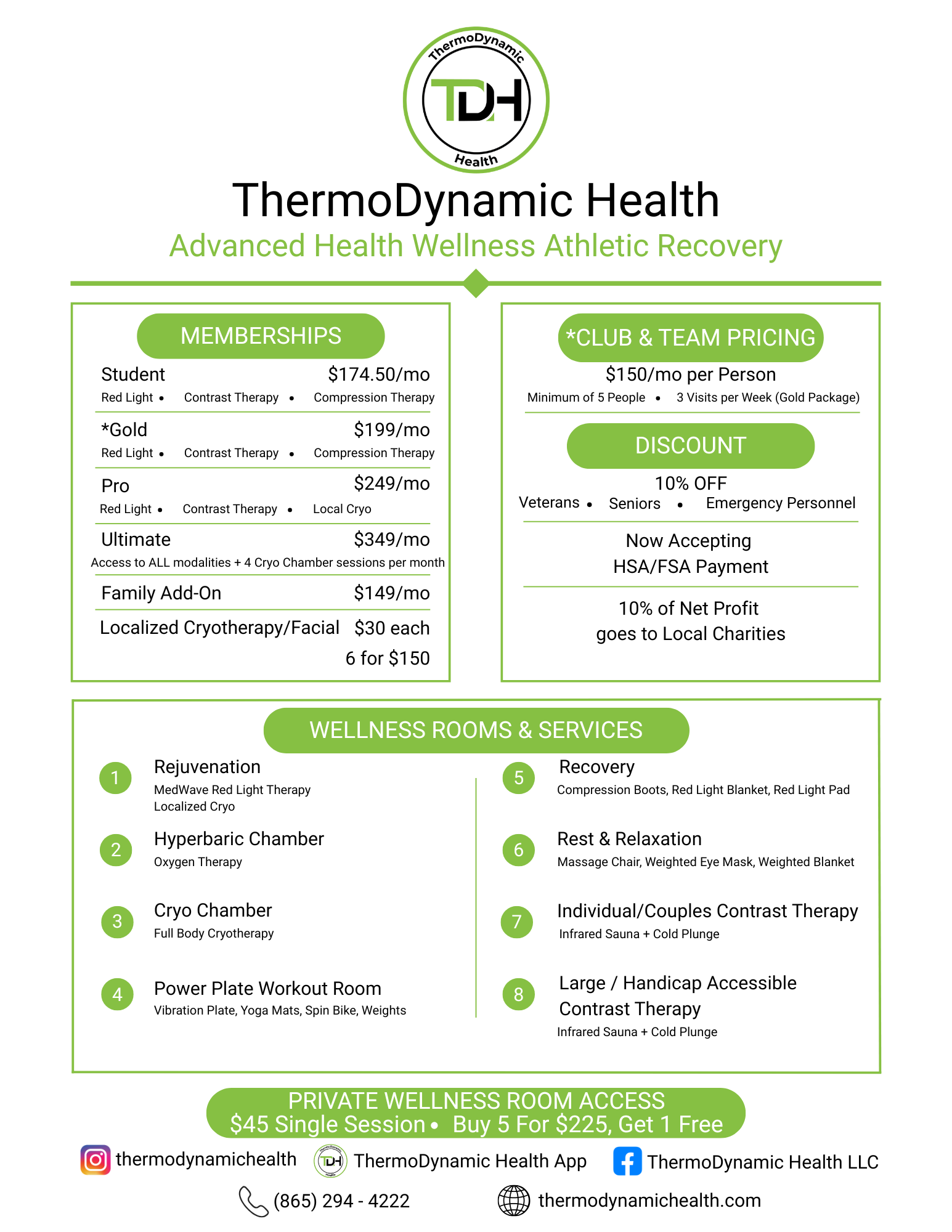 Pricing Information